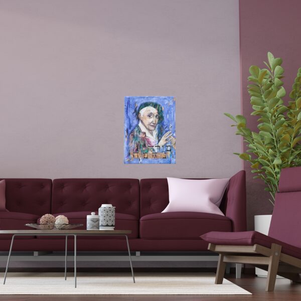 Nechama Leibowitz Water Resistant Poster - Image 9