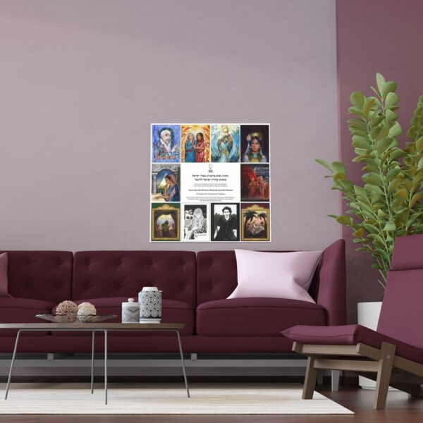 10 in 1 poster of Jewish Heroines - Image 9